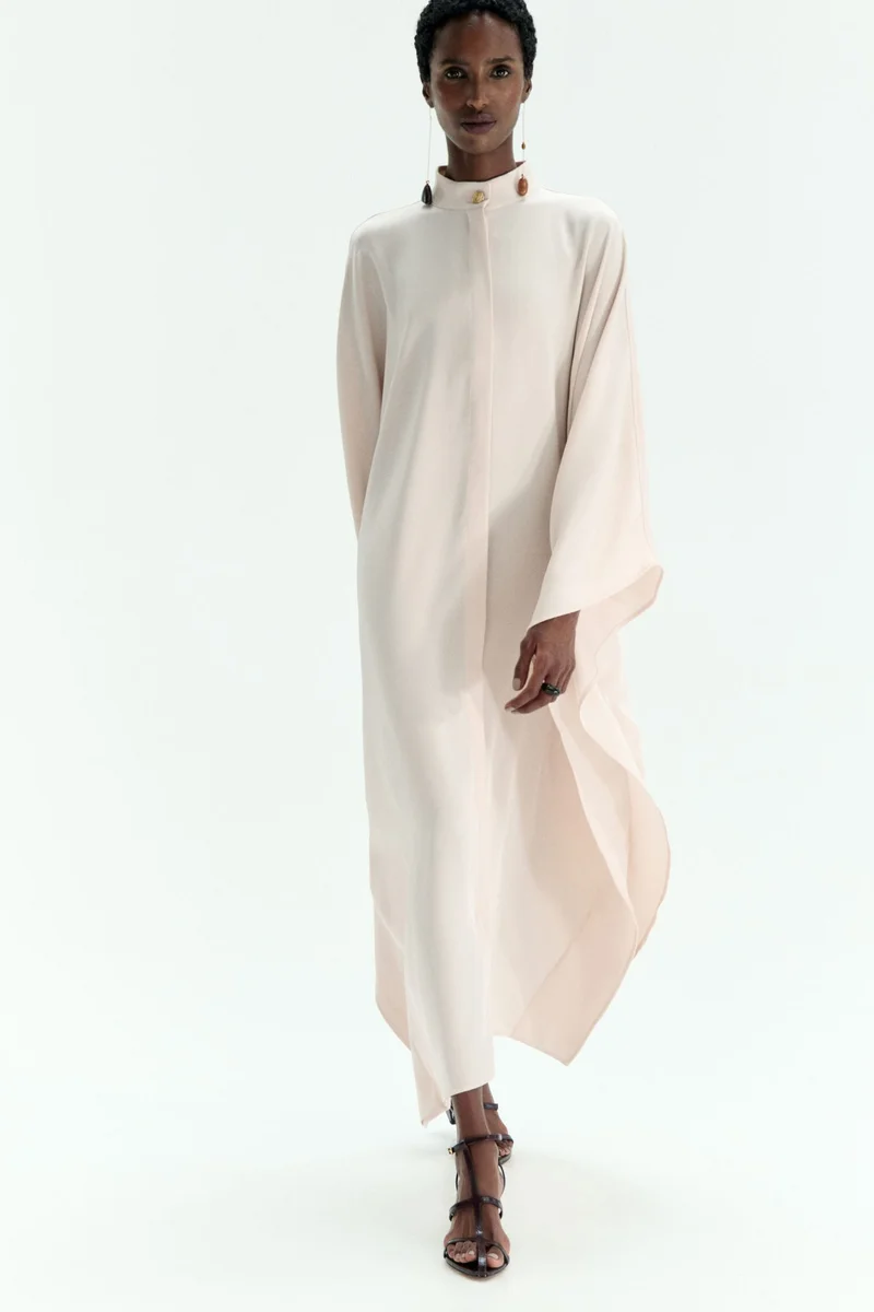H&M Button-front kaftan dress